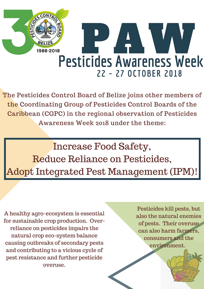Pesticides Awareness Week Info Bulletin 2018